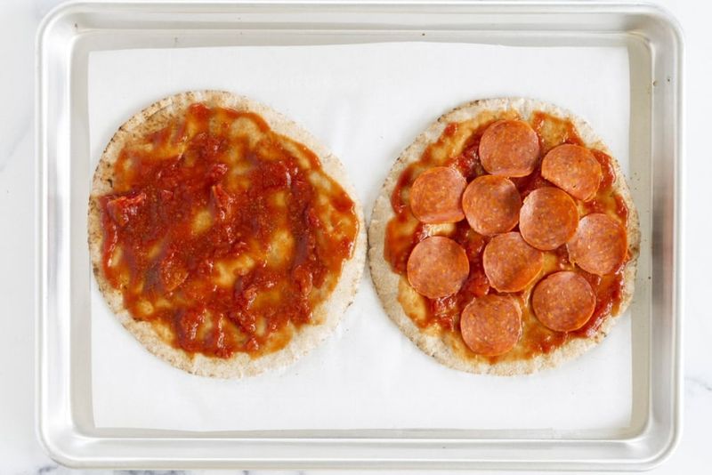 Mini Pita Pizzas
