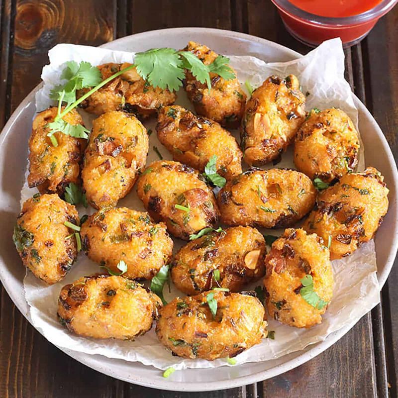 Crispy Coconut Rice Fritters