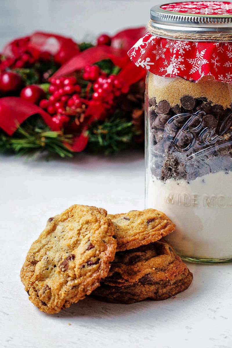 Layered Cookie Mix in a Jar