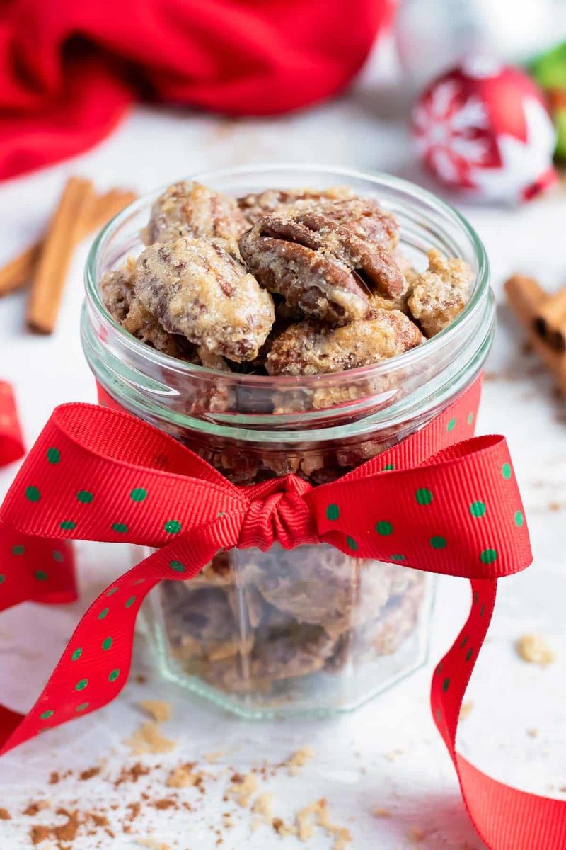 Spiced Candied Pecans