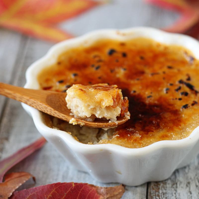 Rice Pudding Brulee