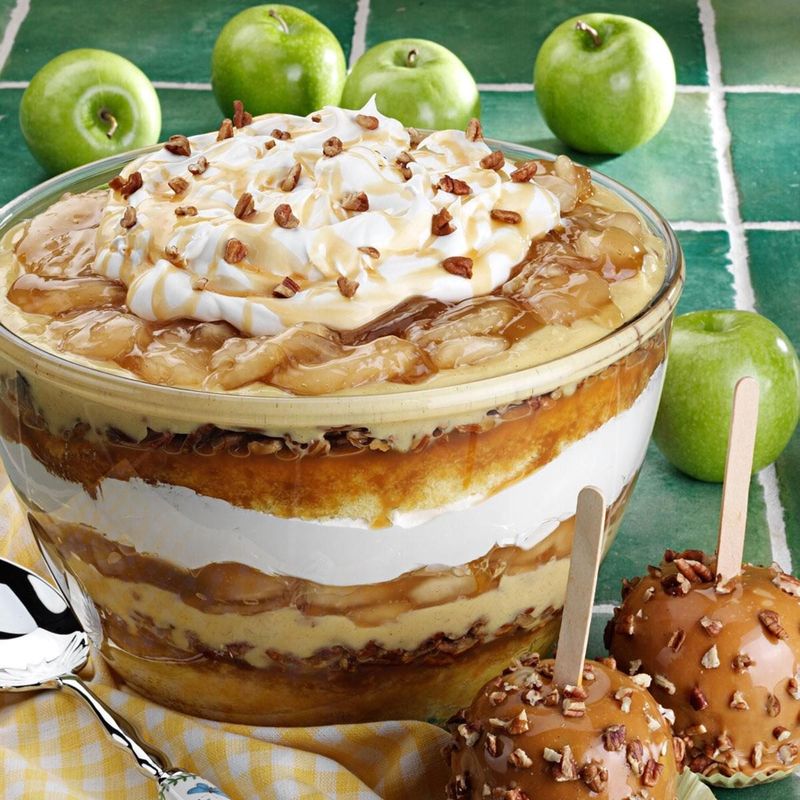 Caramel Apple Trifle