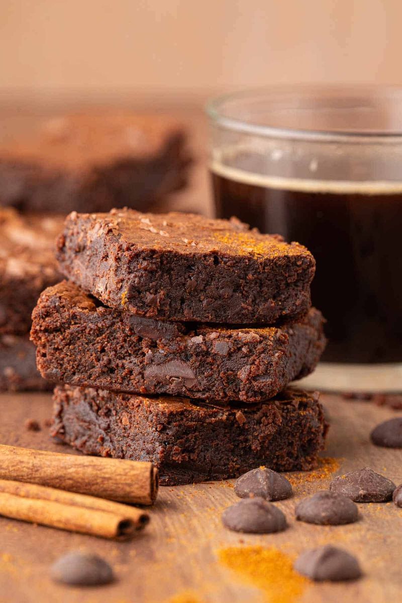 Mexican Hot Chocolate Brownies
