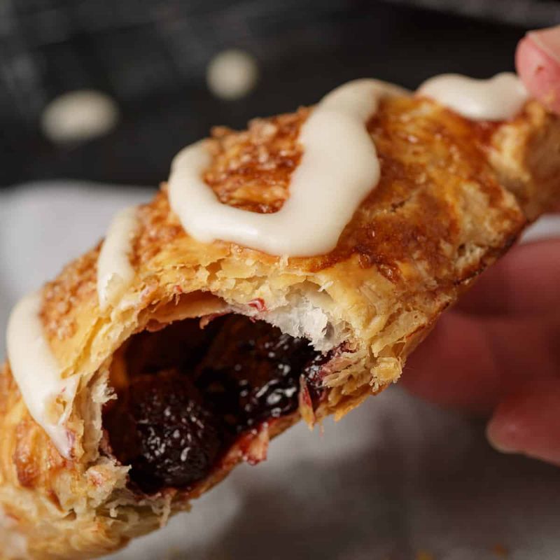 Cherry Hand Pies With Chocolate Drizzle