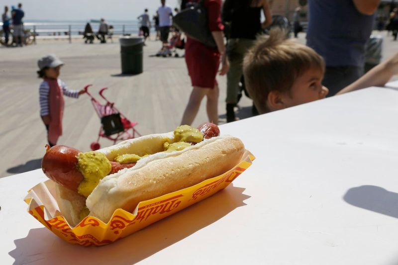 Hot Dogs on a Bun