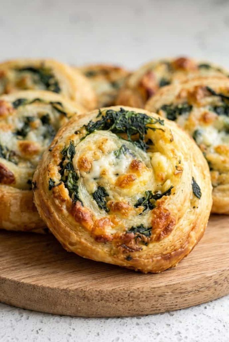 Spinach and Feta Spirals