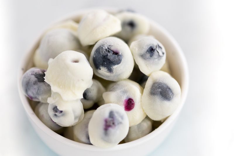 Yogurt-Covered Blueberries