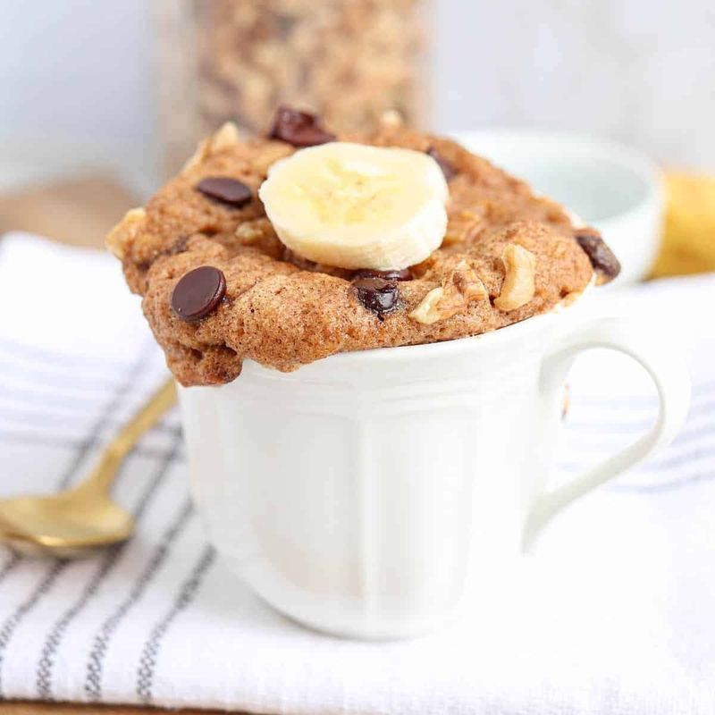 Banana Bread in a Mug