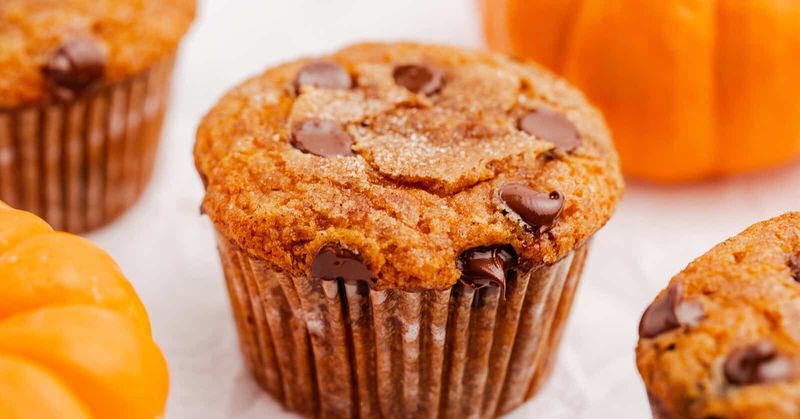 Chocolate Pumpkin Muffins