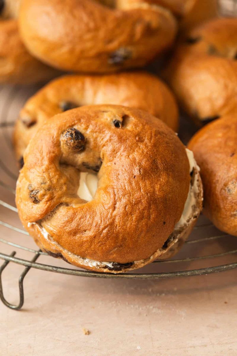 Cinnamon Raisin Bagels