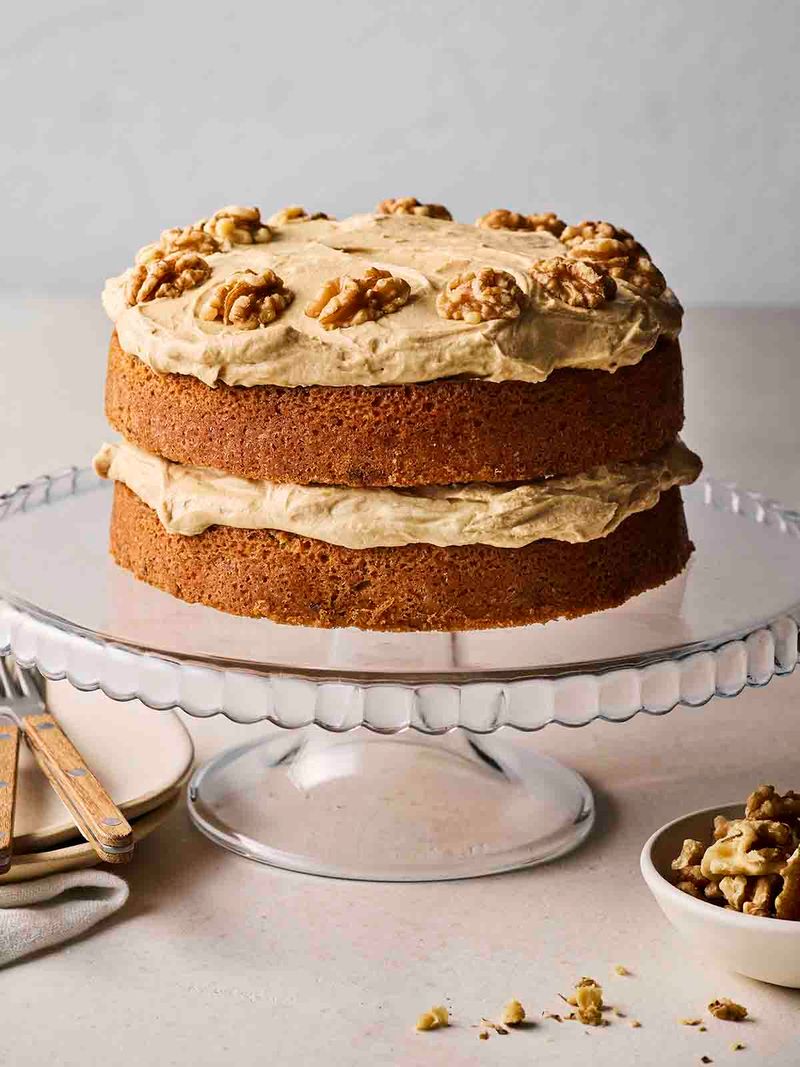 Coffee and Walnut Cake