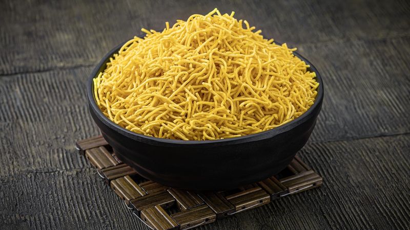 Crispy Chickpea Noodles