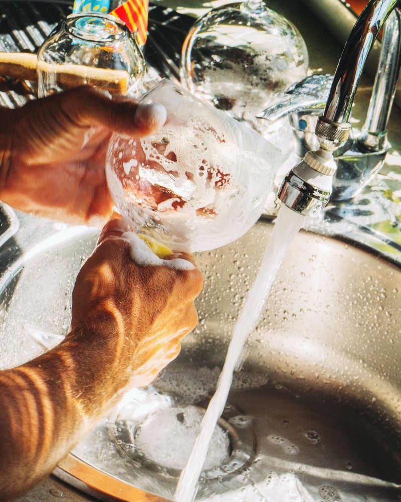 Washing Every Single Dish