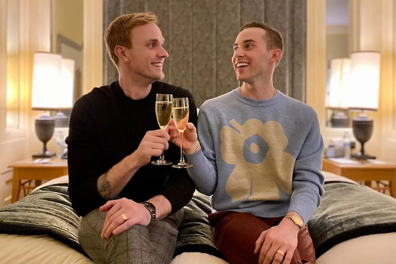 Adam Rippon and Jussi-Pekka Kajaala: A Match Abroad