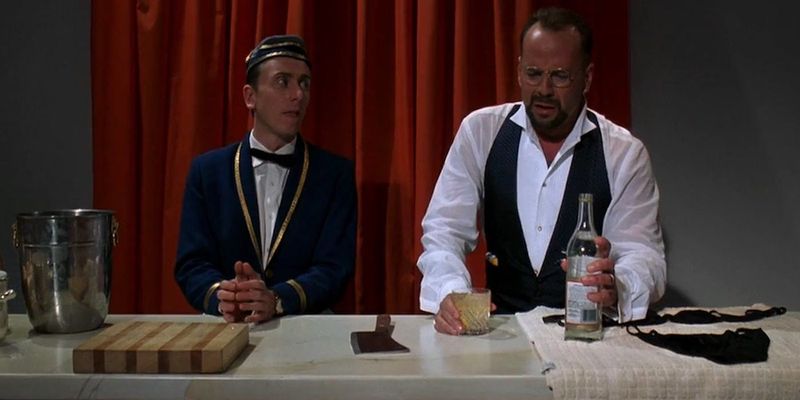 Bruce Willis Dropped In for Four Rooms