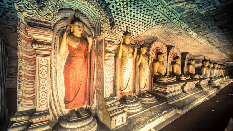 Dambulla Cave Temple, Sri Lanka