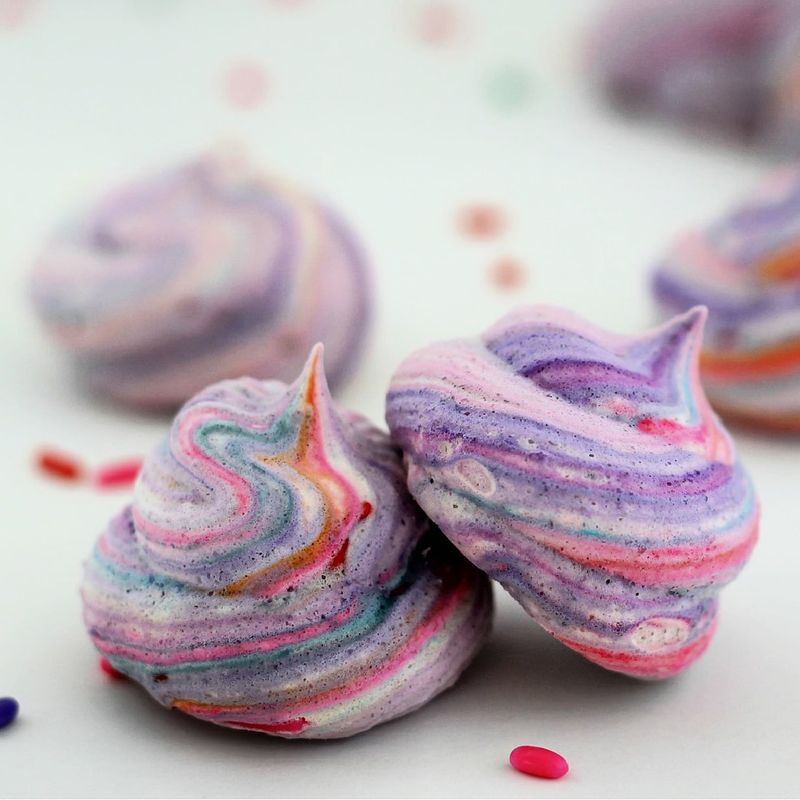 Unicorn Meringue Kisses