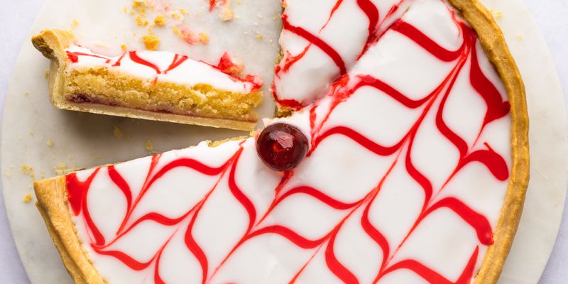 Cherry Bakewell Tart