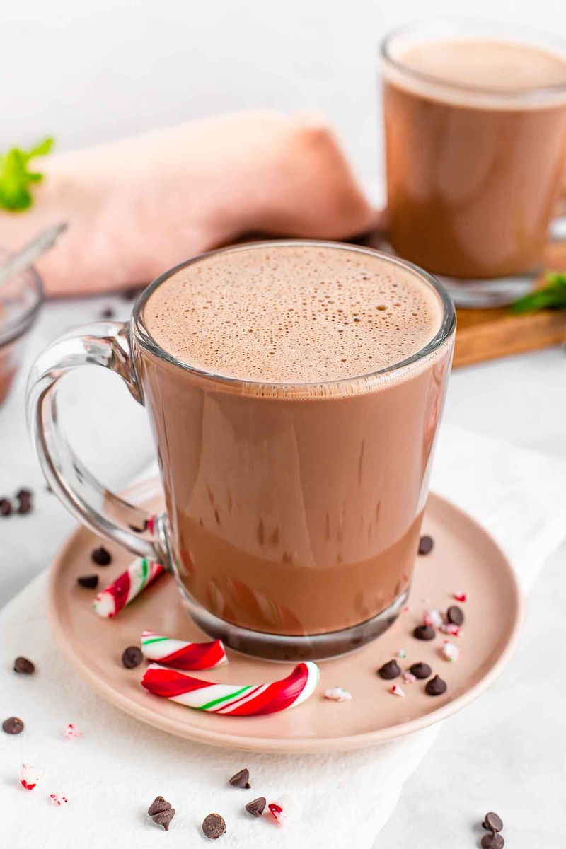 Peppermint Hot Chocolate Tea