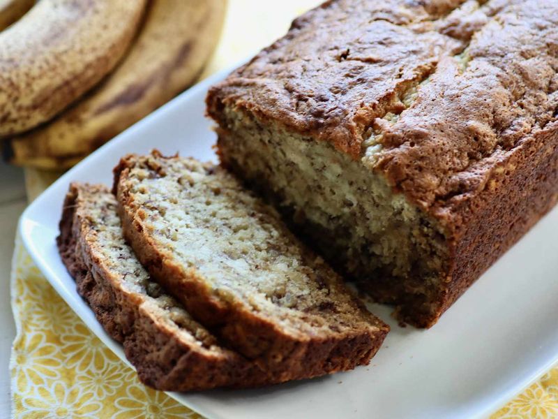 Banana Bread That Rescues Ripe Fruit