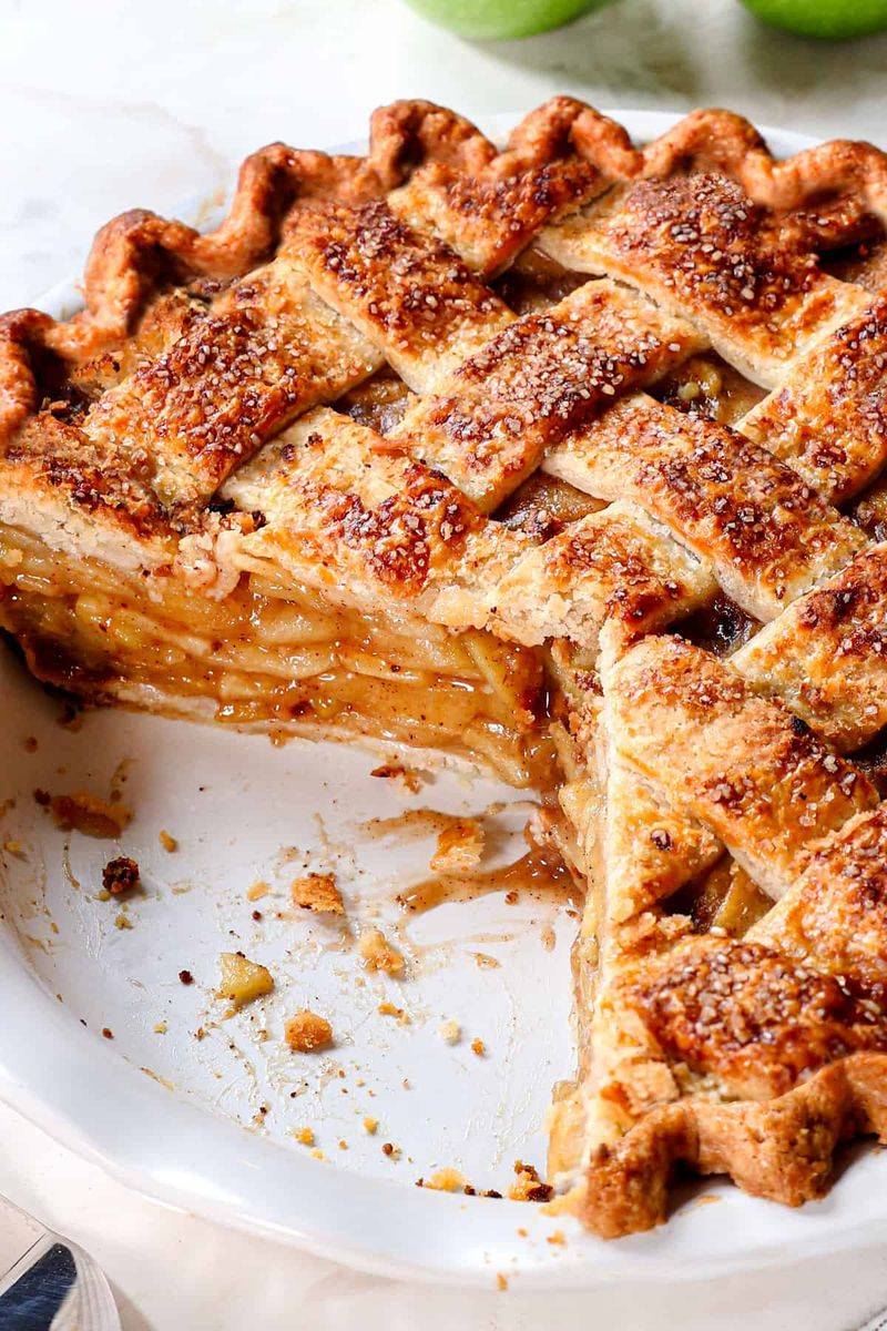 Apple Pie with a Flaky Crust