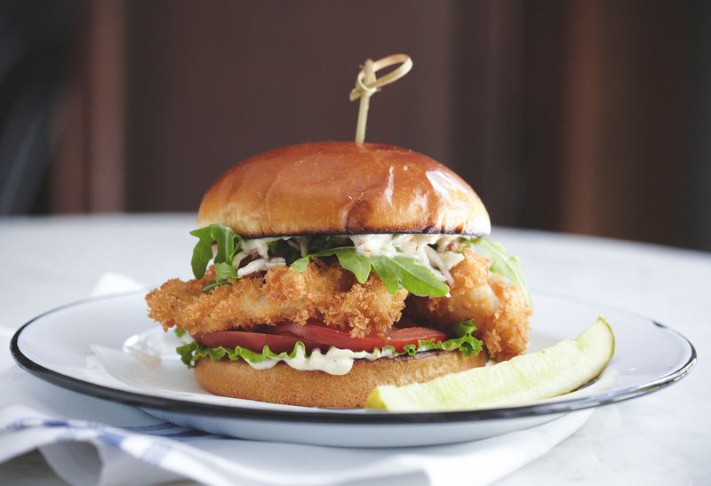 Panko Crusted Haddock With Lemon Mayo