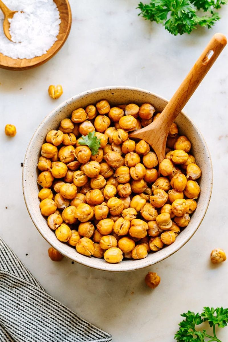 Crispy Roasted Chickpeas
