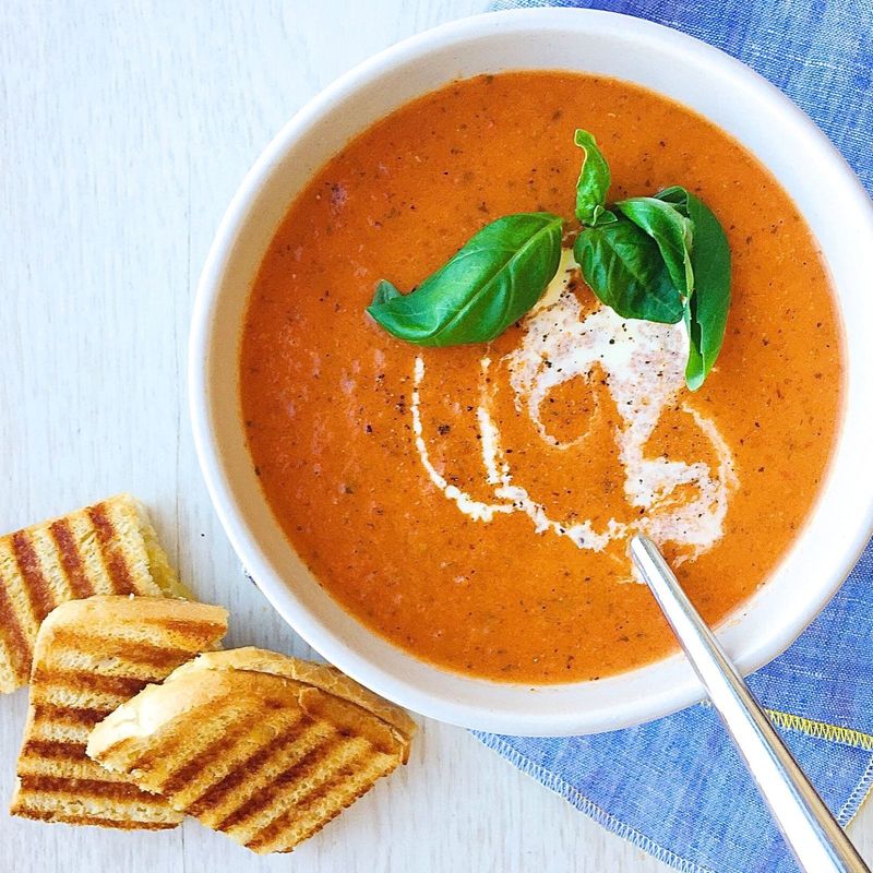 Creamy Tomato Basil Soup