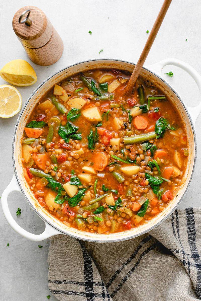 Hearty Lentil and Vegetable Stew