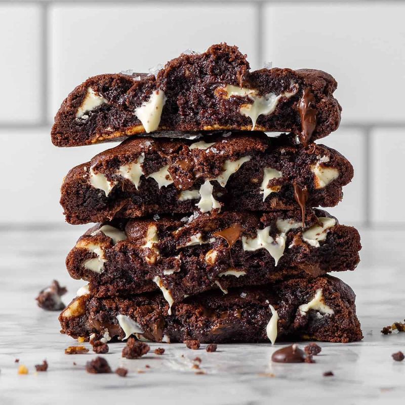 Triple Chocolate Cookies