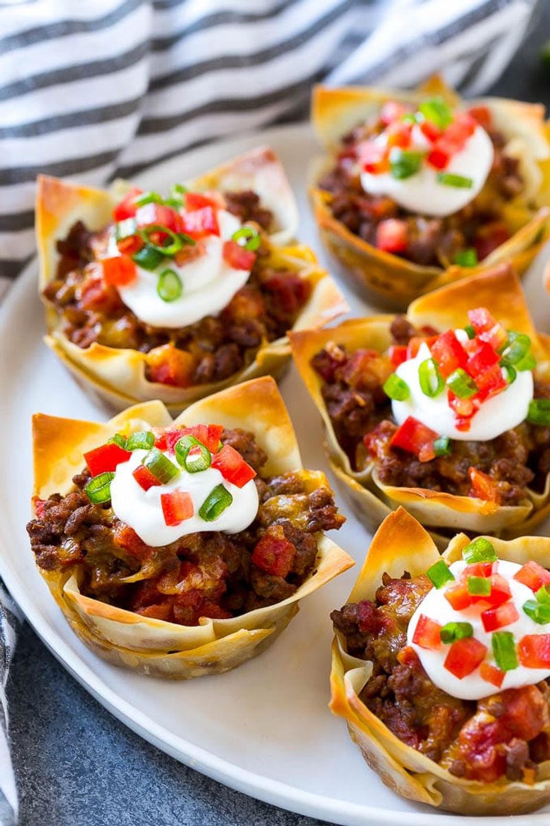 Crispy Taco Cups for Easy Snacking