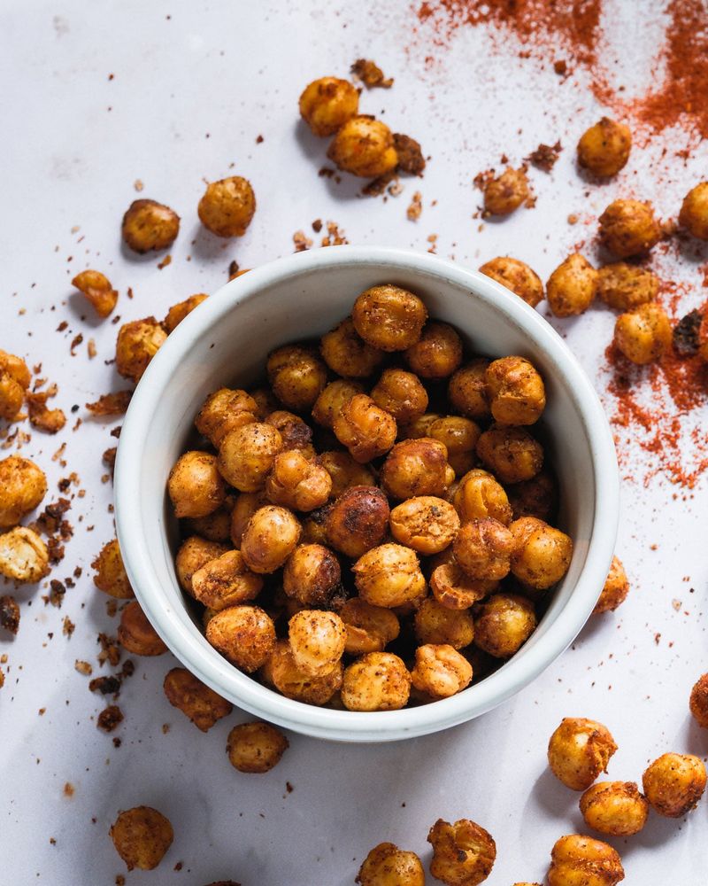 Spicy Chickpea Crunch