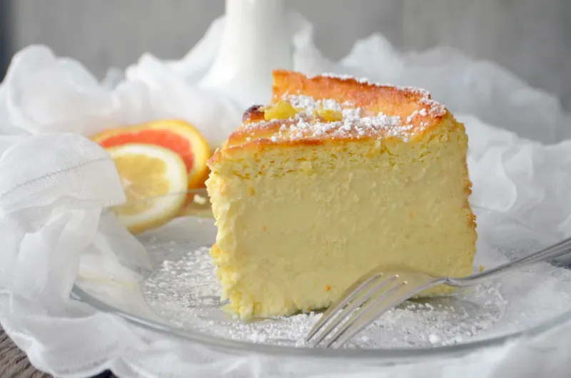 Fluffy Ricotta Cheesecake
