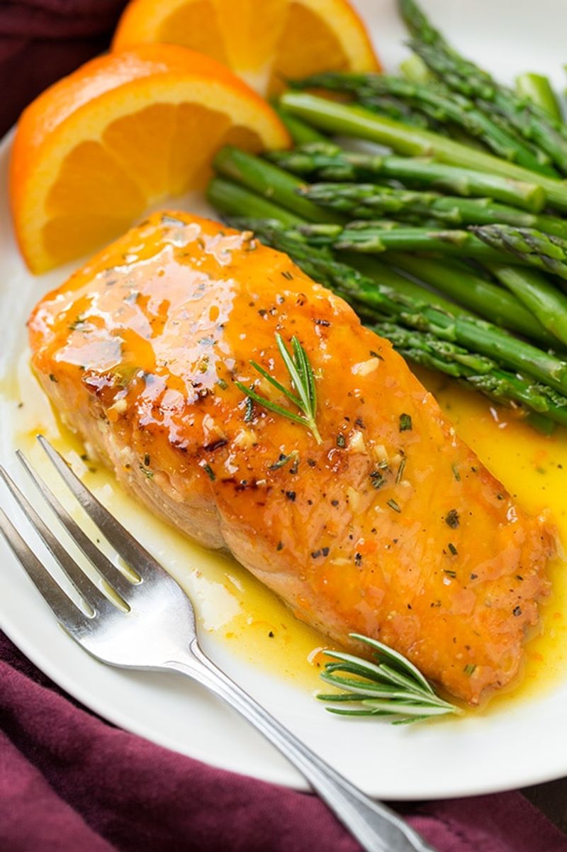Orange Glazed Salmon