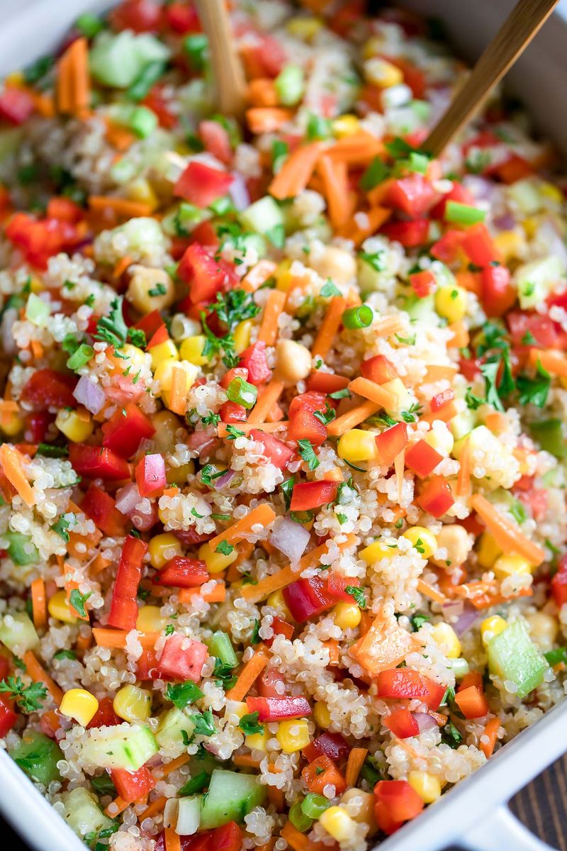 Quinoa Rainbow Bowl