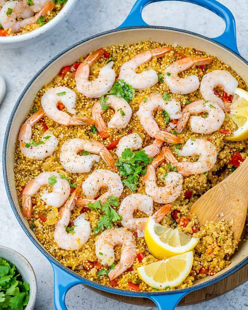 Shrimp and Veggie Quinoa