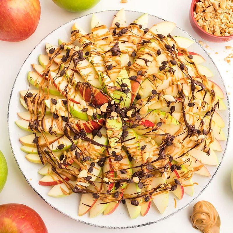 Frozen Apple Nachos