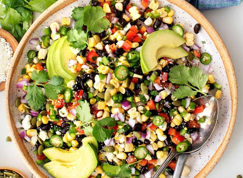 Bean and Corn Salsa Bowl