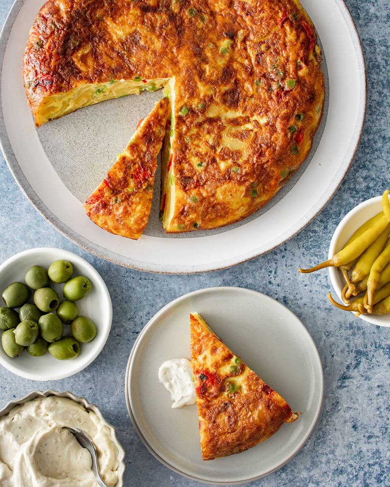 Spanish Tortilla Wedges
