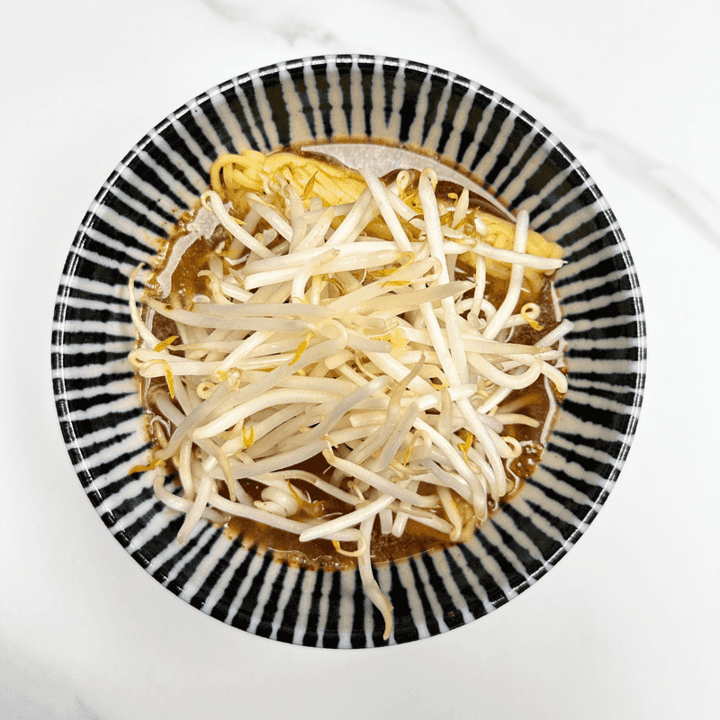 Add Crunchy Bean Sprouts