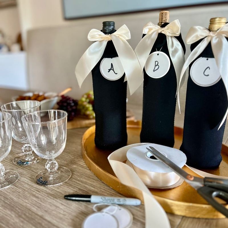 Fancy or Fake Wine and Juice Test