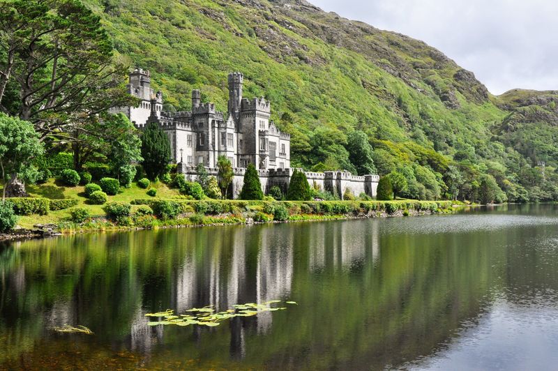 Kylemore Abbey: Reflections and Garden Paths