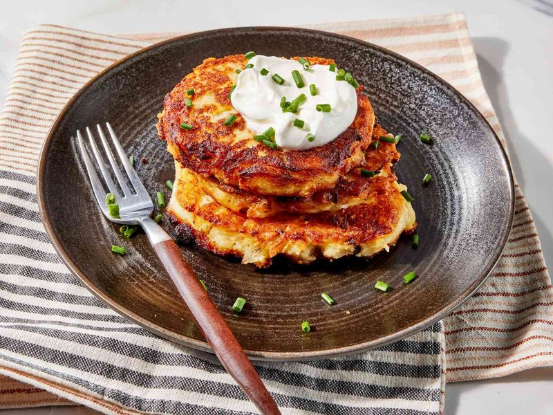 Leftover Mashed Potato Patties