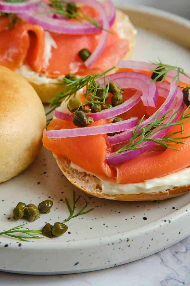 Smoked Salmon Bagel Thin