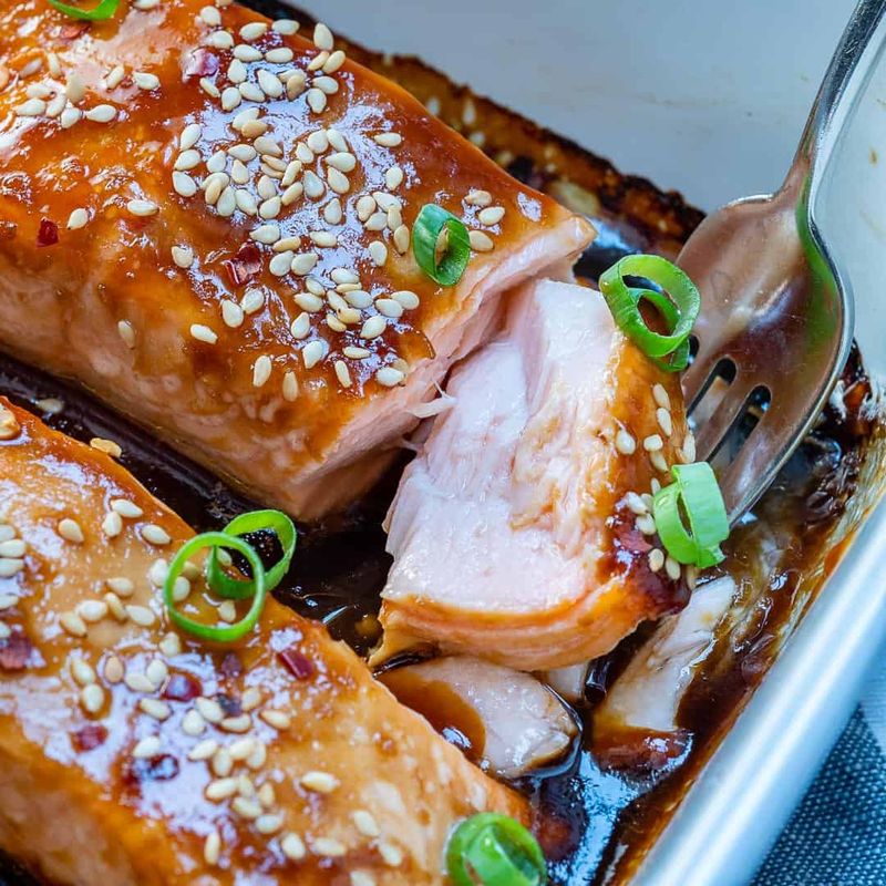 Teriyaki Salmon Flakes