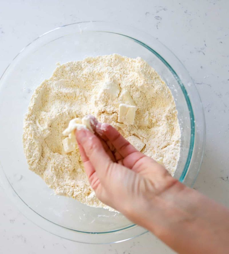Rubbing In for Flaky Scones