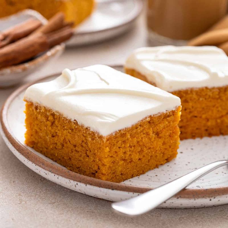 Spiced Pumpkin Bars