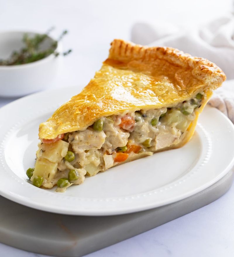 Chicken Pot Pie With Potato Chunks