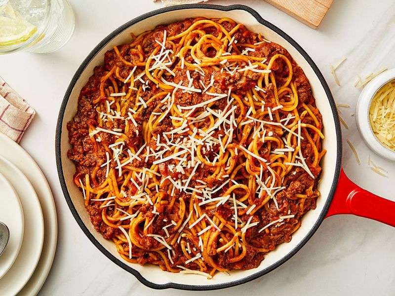 Speedy Spaghetti Bolognese