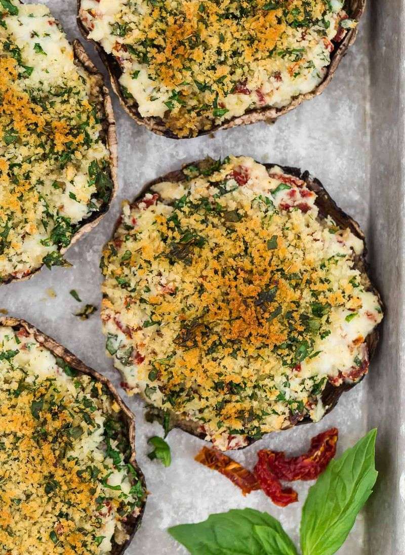 Stuffed Portobello Mushrooms